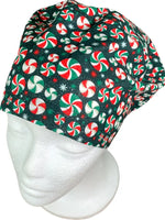 Peppermint Scrub Hat – Sweeten Your Holiday Style at Work! 🎄🎉