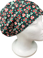 Peppermint Scrub Hat – Sweeten Your Holiday Style at Work! 🎄🎉